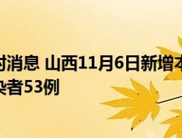 山西本土确诊新增1例(山西本土新增疫情)