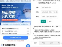行程大数据怎么排查疫情.行程大数据是怎么查出来的？